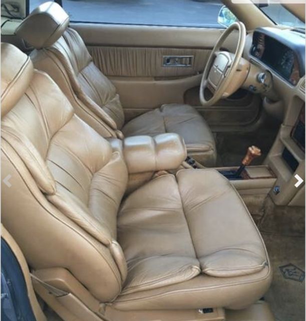 1989 Yellow Chrysler MASERATI TC