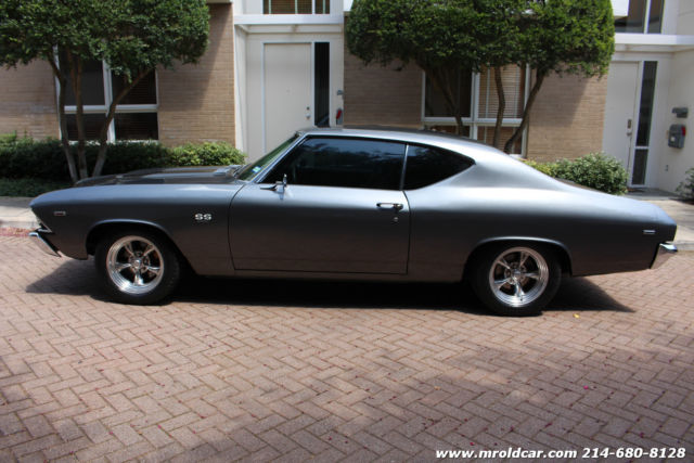 1969 Silver Chevrolet Chevelle Coupe