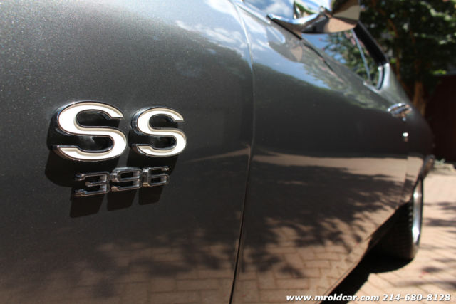 1969 Silver Chevrolet Chevelle Coupe