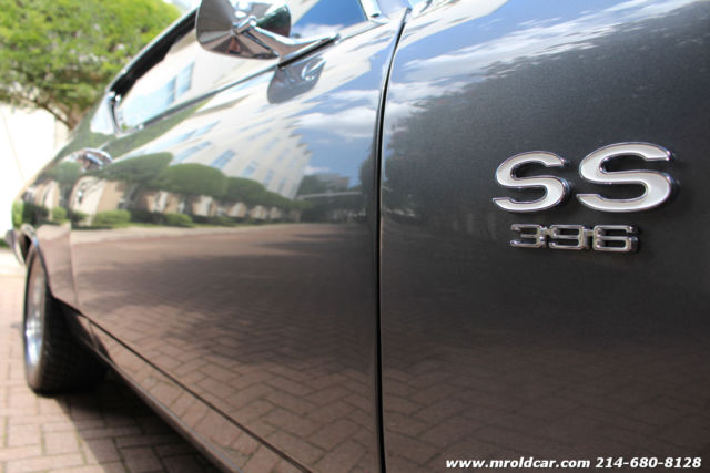 1969 Silver Chevrolet Chevelle Coupe