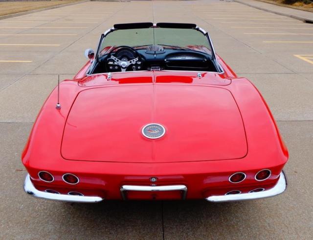 1962 Red Chevrolet Corvette CONVERTIBLE