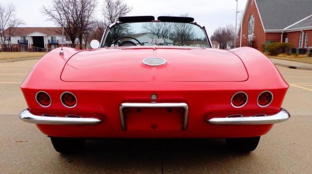 1962 Red Chevrolet Corvette CONVERTIBLE