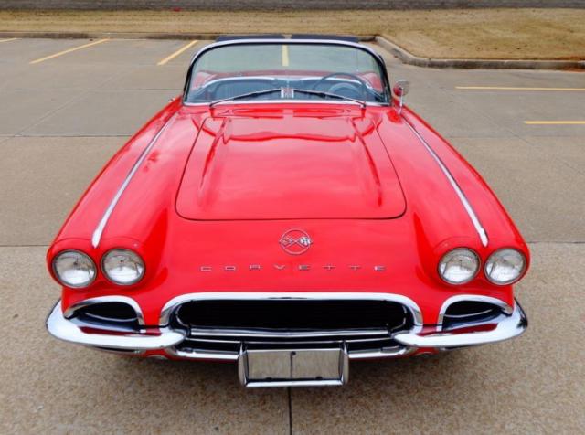 1962 Red Chevrolet Corvette CONVERTIBLE
