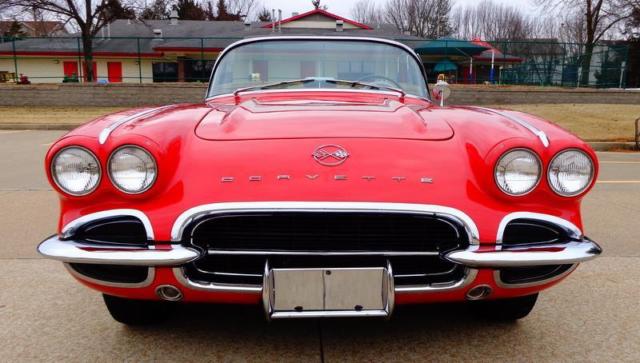 1962 Red Chevrolet Corvette CONVERTIBLE