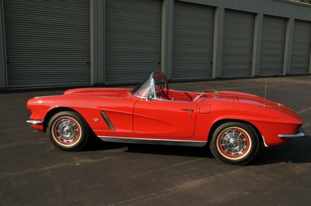 1962 Red Chevrolet Corvette Convertible