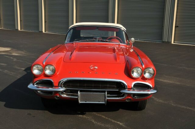 1962 Red Chevrolet Corvette Convertible