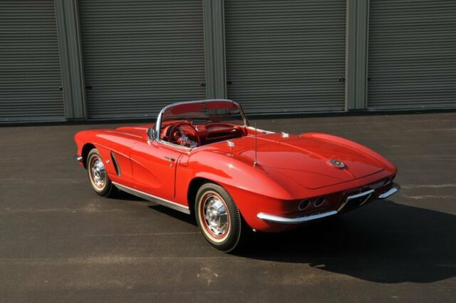 1962 Red Chevrolet Corvette Convertible