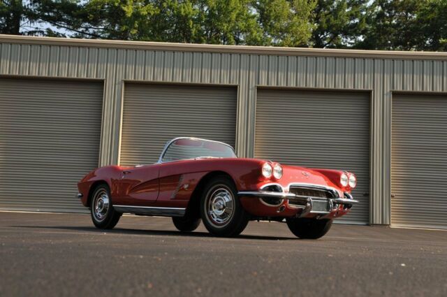 1962 Red Chevrolet Corvette Convertible