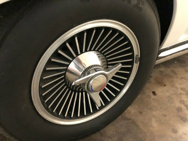 1965 White Chevrolet Corvette Convertible