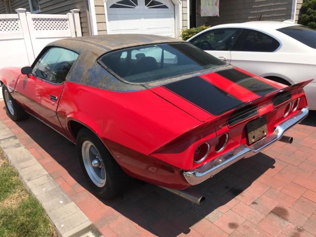 1973 Red Chevrolet Camaro Rally Sport