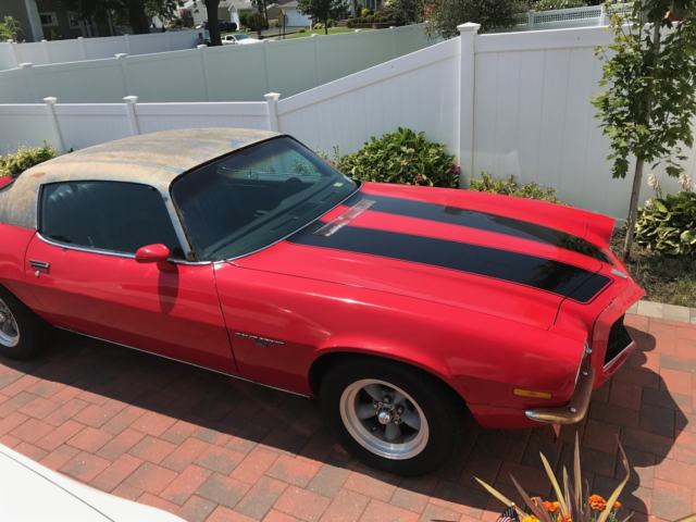 1973 Red Chevrolet Camaro Rally Sport