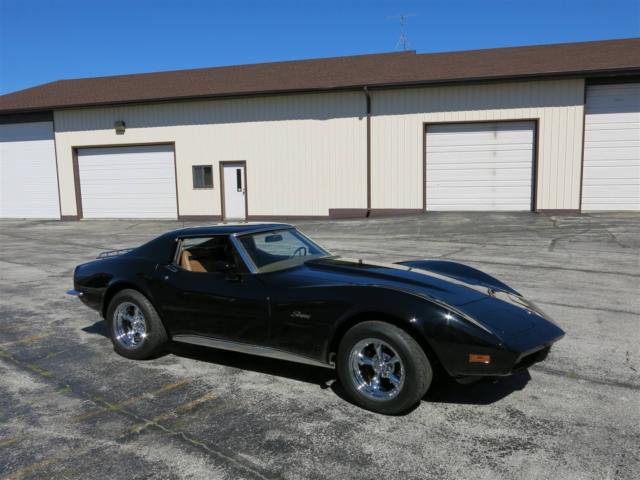 1973 Black Chevrolet Corvette Coupe