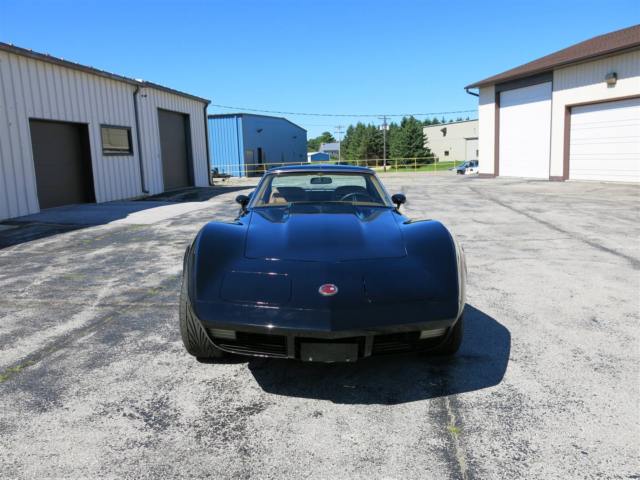 1973 Black Chevrolet Corvette Coupe