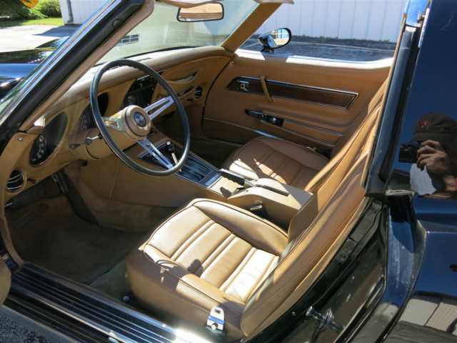 1973 Black Chevrolet Corvette Coupe