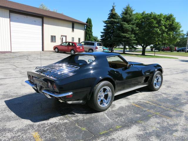 1973 Black Chevrolet Corvette Coupe