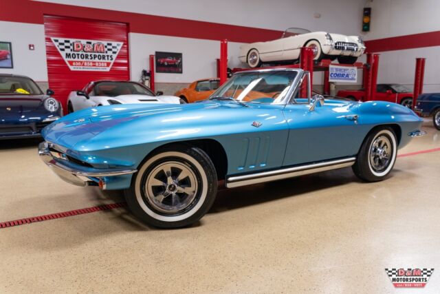 1965 Blue Chevrolet Corvette Convertible