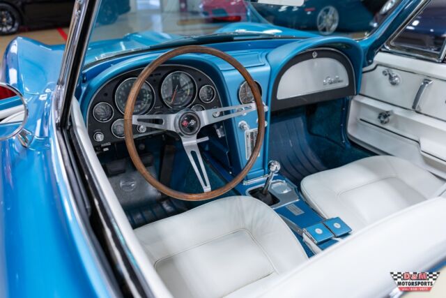 1965 Blue Chevrolet Corvette Convertible