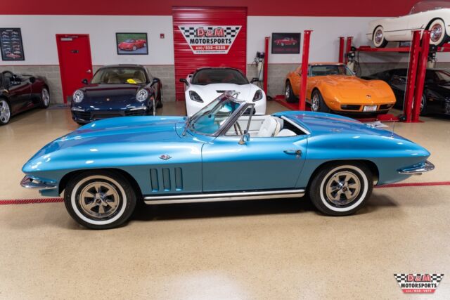 1965 Blue Chevrolet Corvette Convertible