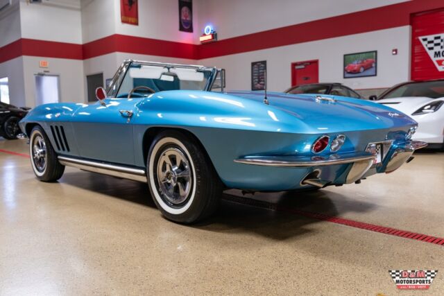 1965 Blue Chevrolet Corvette Convertible