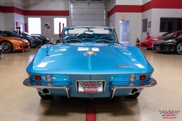 1965 Blue Chevrolet Corvette Convertible