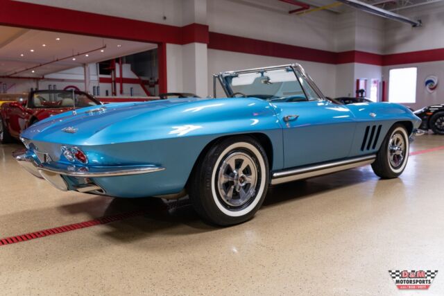 1965 Blue Chevrolet Corvette Convertible