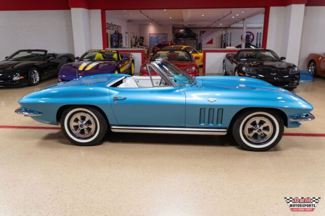 1965 Blue Chevrolet Corvette Convertible