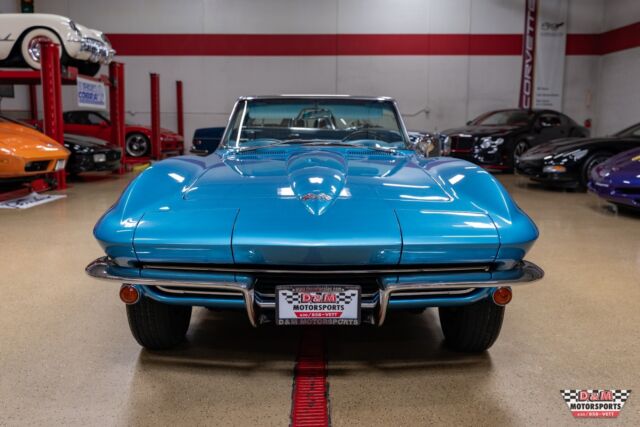 1965 Blue Chevrolet Corvette Convertible