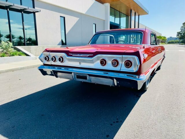 1963 Red Chevrolet Impala --