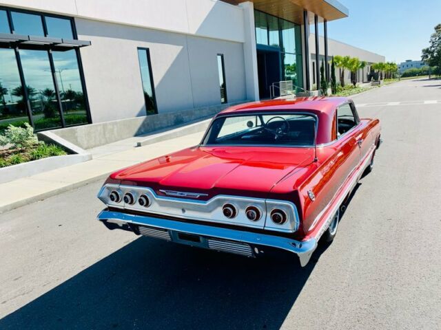 1963 Red Chevrolet Impala --