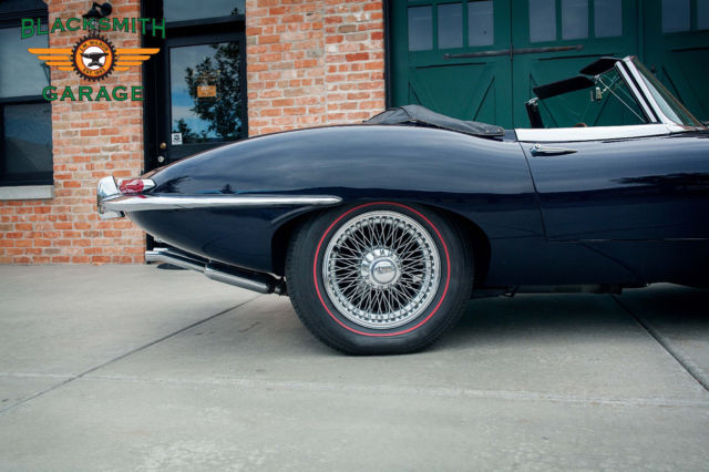 1968 Blue Jaguar E-Type
