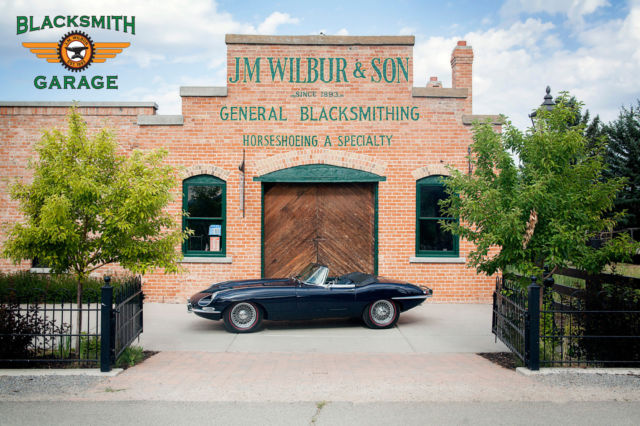 1968 Blue Jaguar E-Type