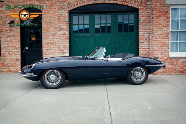 1968 Blue Jaguar E-Type