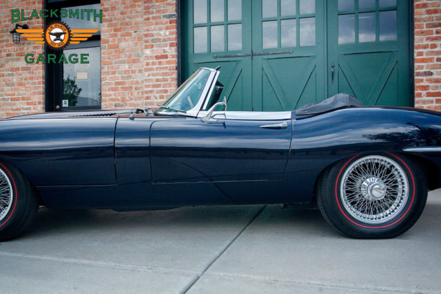 1968 Blue Jaguar E-Type
