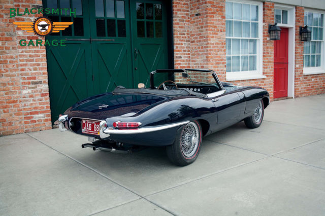 1968 Blue Jaguar E-Type