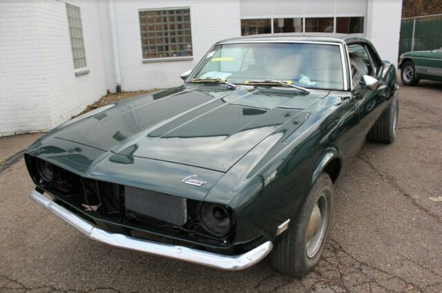 1968 British Green Chevrolet Camaro Coupe