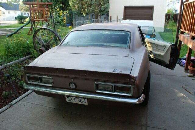 1968 British Green Chevrolet Camaro Coupe
