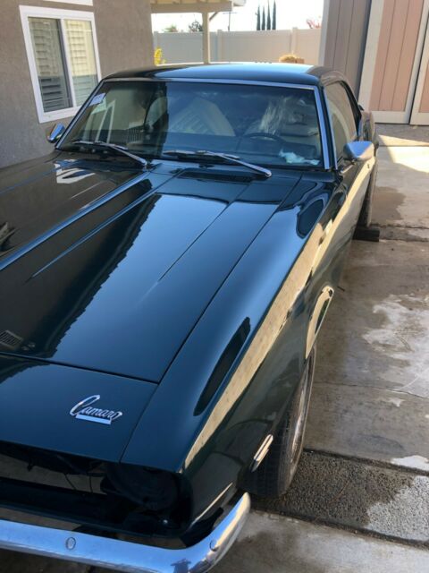 1968 British Green Chevrolet Camaro Coupe