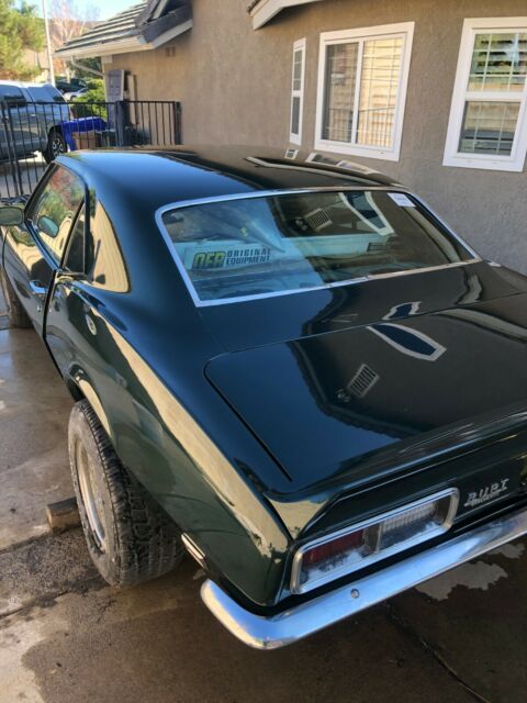 1968 British Green Chevrolet Camaro Coupe
