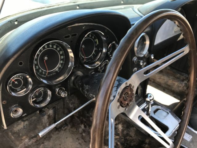 1964 Blue Chevrolet Corvette Convertible
