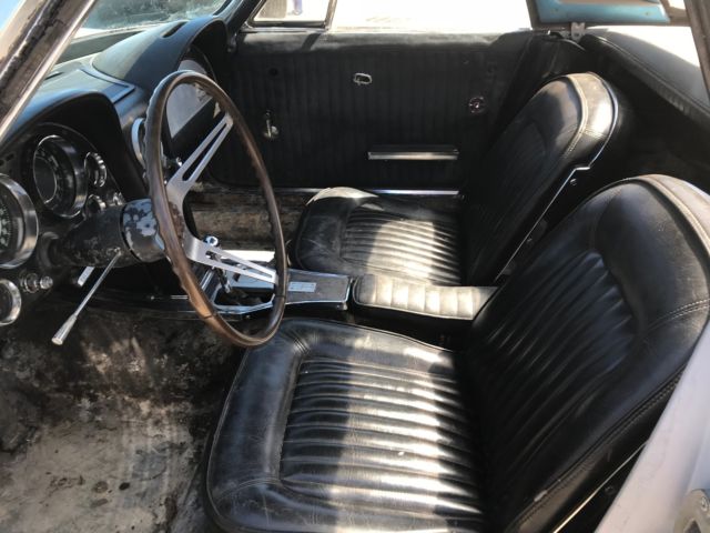 1964 Blue Chevrolet Corvette Convertible