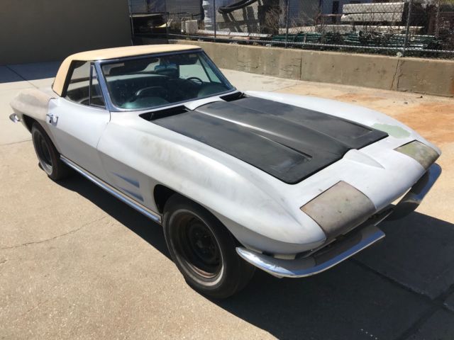 1964 Blue Chevrolet Corvette Convertible