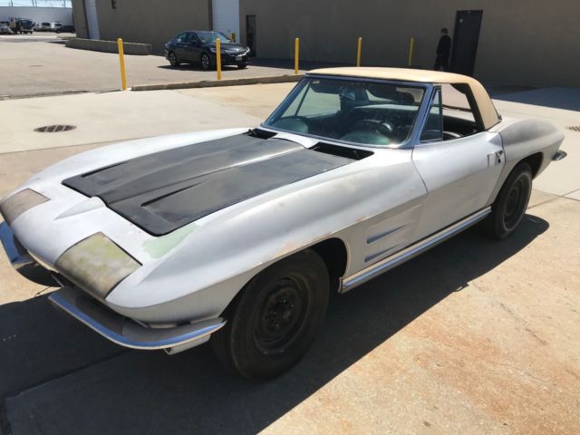 1964 Blue Chevrolet Corvette Convertible