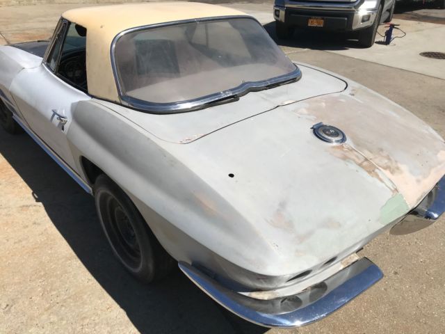 1964 Blue Chevrolet Corvette Convertible