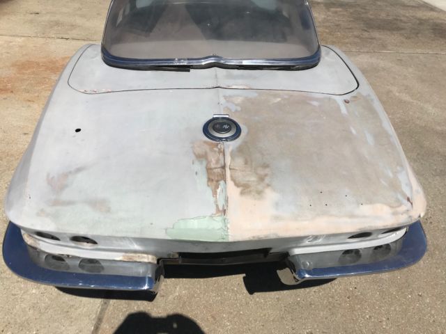 1964 Blue Chevrolet Corvette Convertible