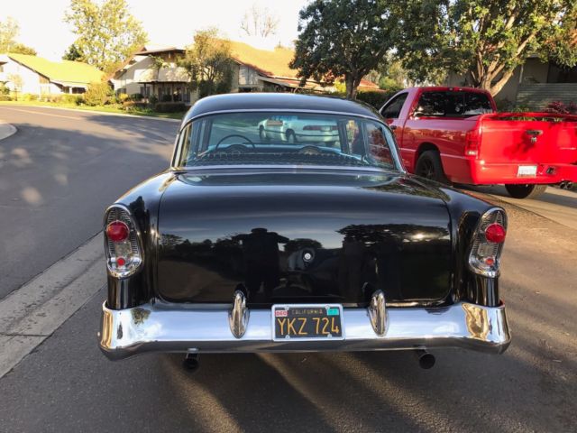 1956 Black Chevrolet Bel Air/150/210 Coupe