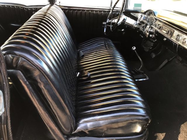 1956 Black Chevrolet Bel Air/150/210 Coupe