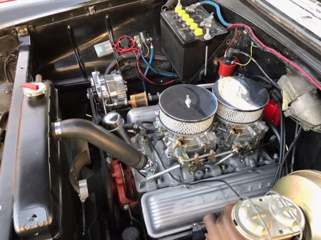 1956 Black Chevrolet Bel Air/150/210 Coupe