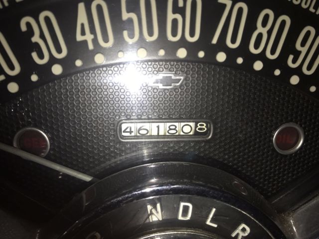 1956 Black Chevrolet Bel Air/150/210 Coupe