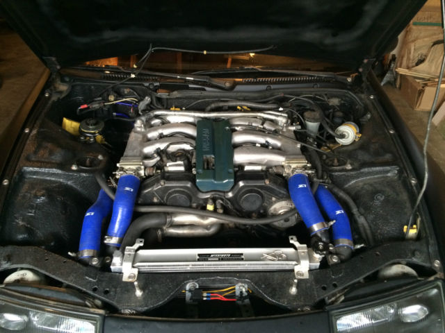 1990 Black Nissan 300ZX Coupe