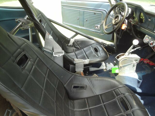 1973 White Ford Maverick Coupe